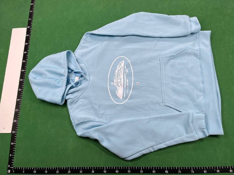 Corteiz Hoodie Green Alcatraz -8