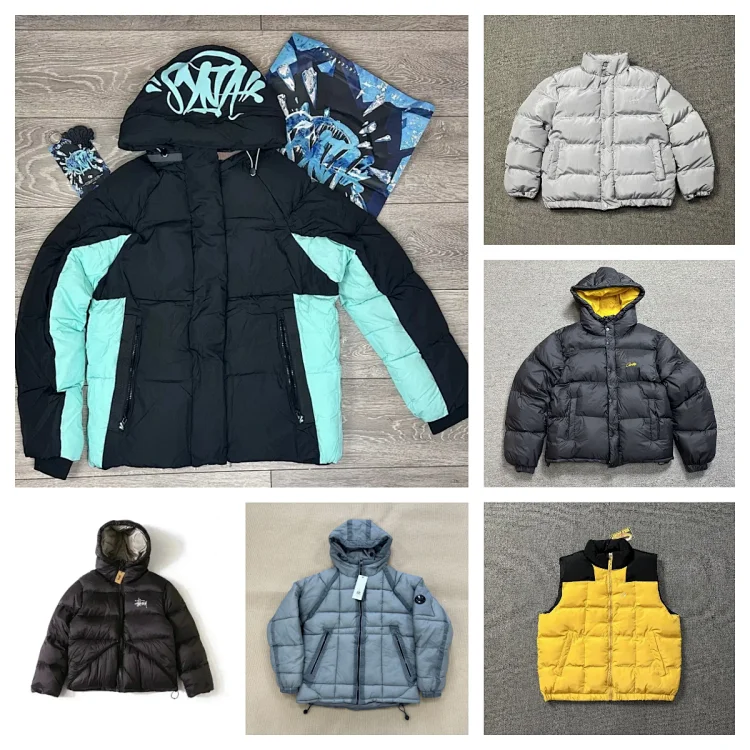 Stussy Black and Teal Hooded P