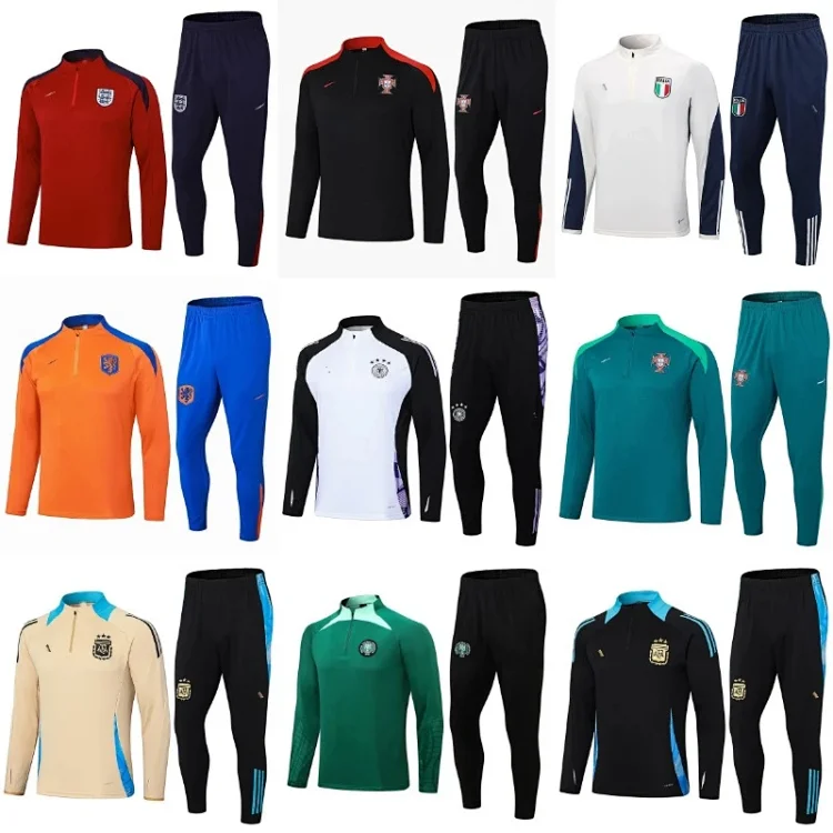 England Red Long Sleeve Tracks