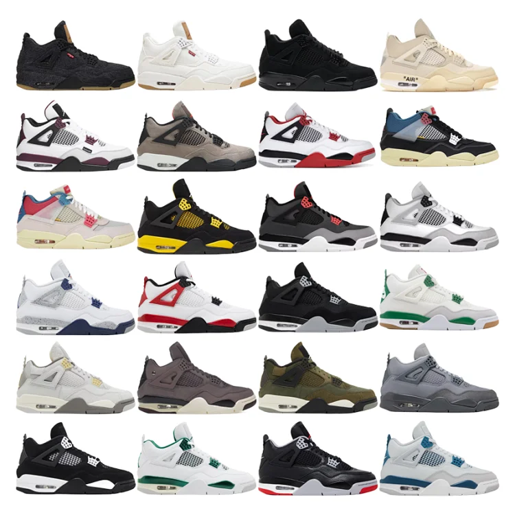 Air Jordan 4 Retro Sneakers in